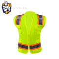 Traffic high visibility ladies safety fluorescent work vest